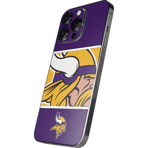 NFL Minnesota Vikings Zone Block iPhone 16 Pro Skin